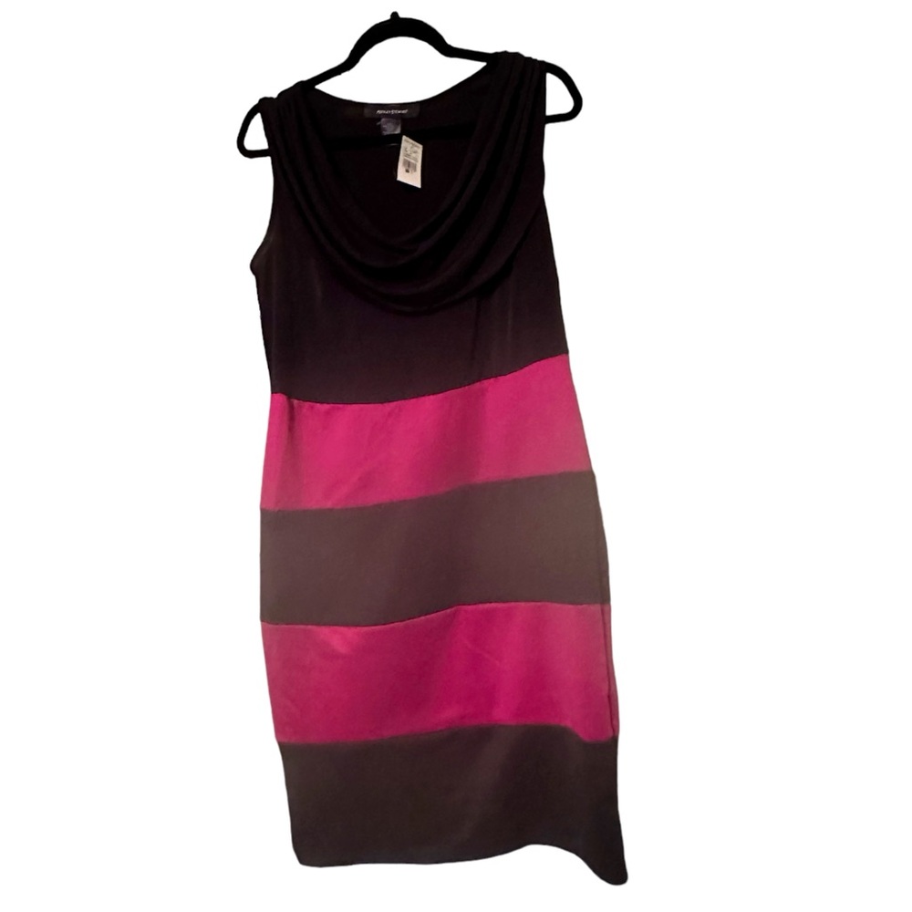 Ashley Stewart Plus Size Dress. Stretch Material. NWT. Office Chic, Wedding Wear